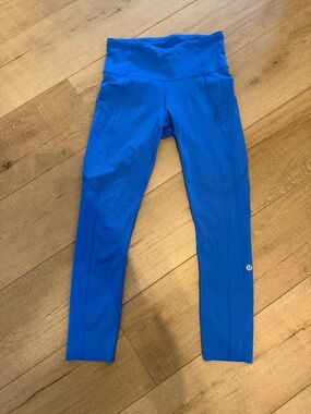 lululemon athletica  Royal Blue Performance Leggings